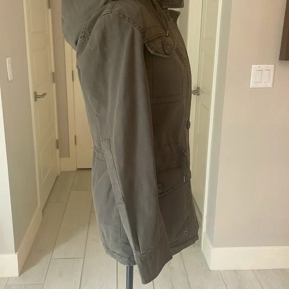 Levi’s Hooded Military Army Style Jacket Size XS NWT - Picture 10 of 14